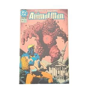 Animal Man  #48    FN   Vertigo   Brian Bolland cover